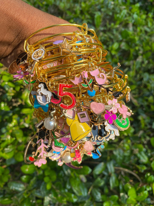 Gold bangles